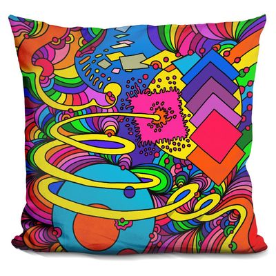 LiLiPi Cosmic Bang Decorative Accent Throw Pillow