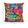 LiLiPi Cosmic Bang Decorative Accent Throw Pillow view 2