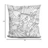 LiLiPi Retro Lineart Decorative Accent Throw Pillow view 2