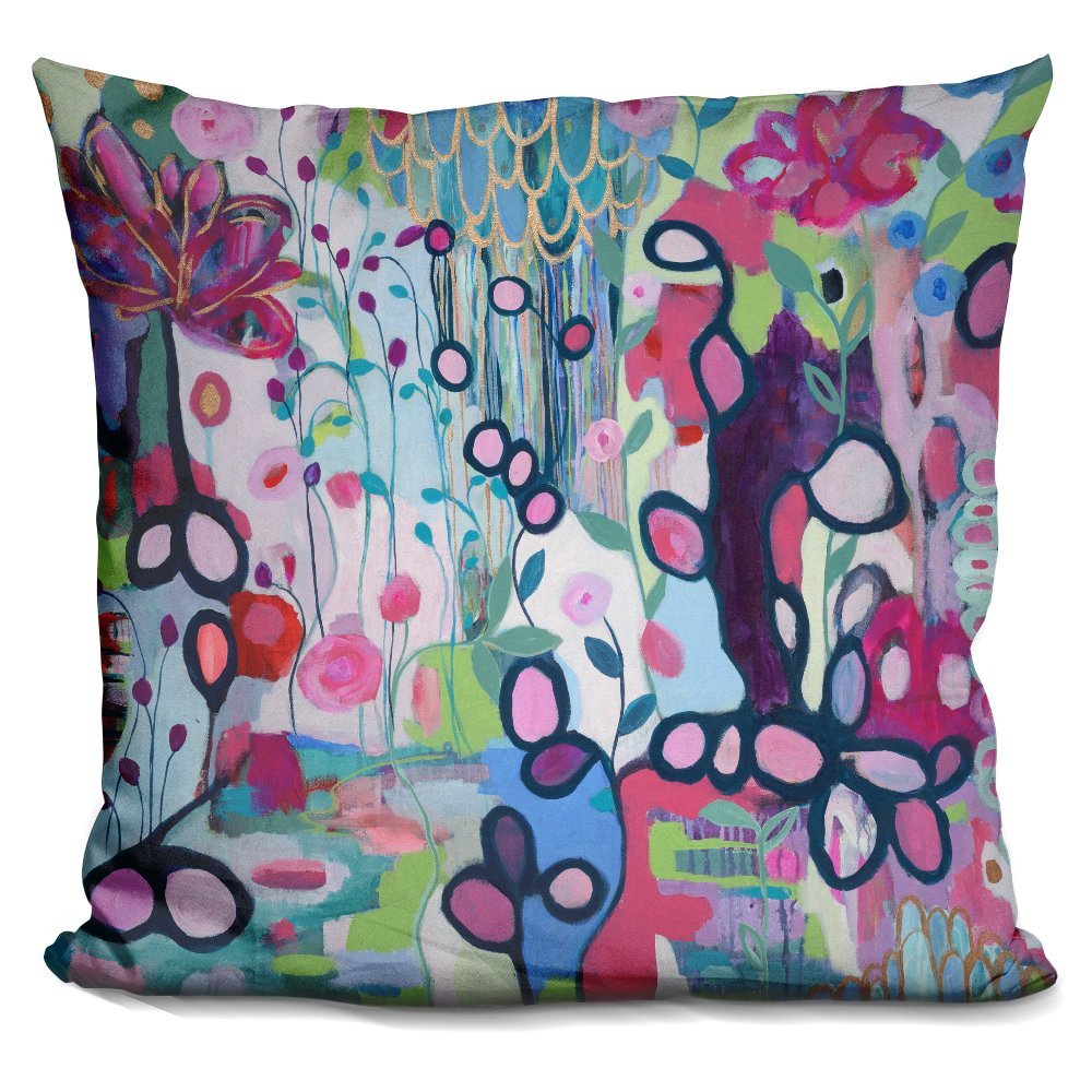 LiLiPi in The Flow Decorative Accent Throw Pillow