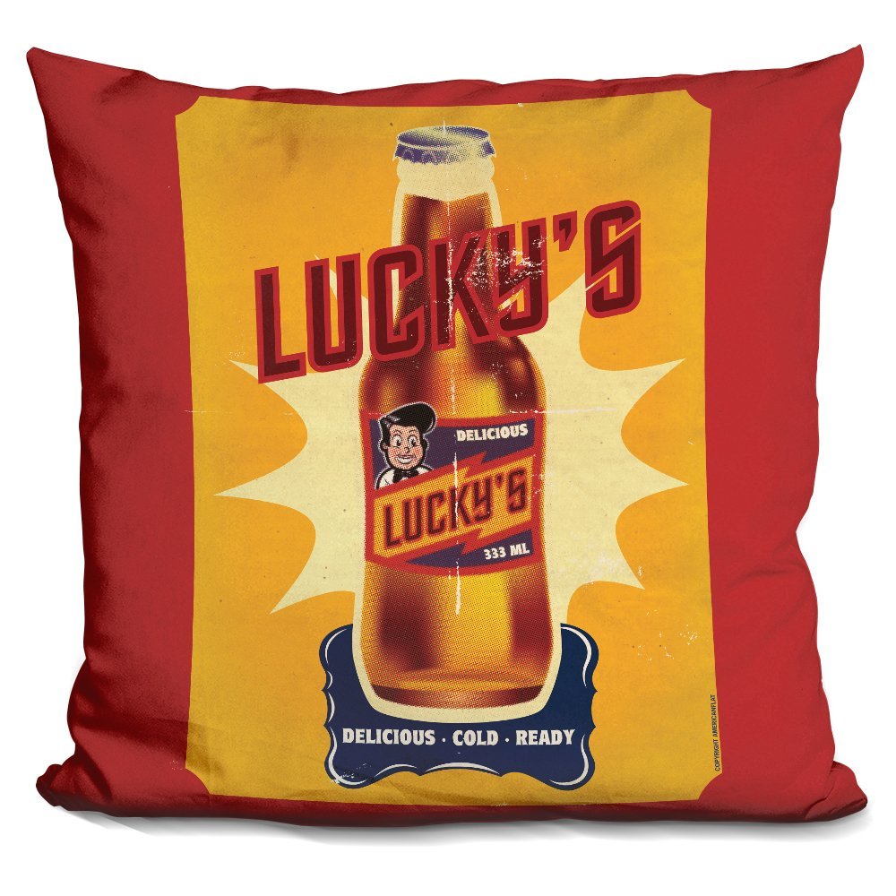 LiLiPi LuckyS Decorative Accent Throw Pillow