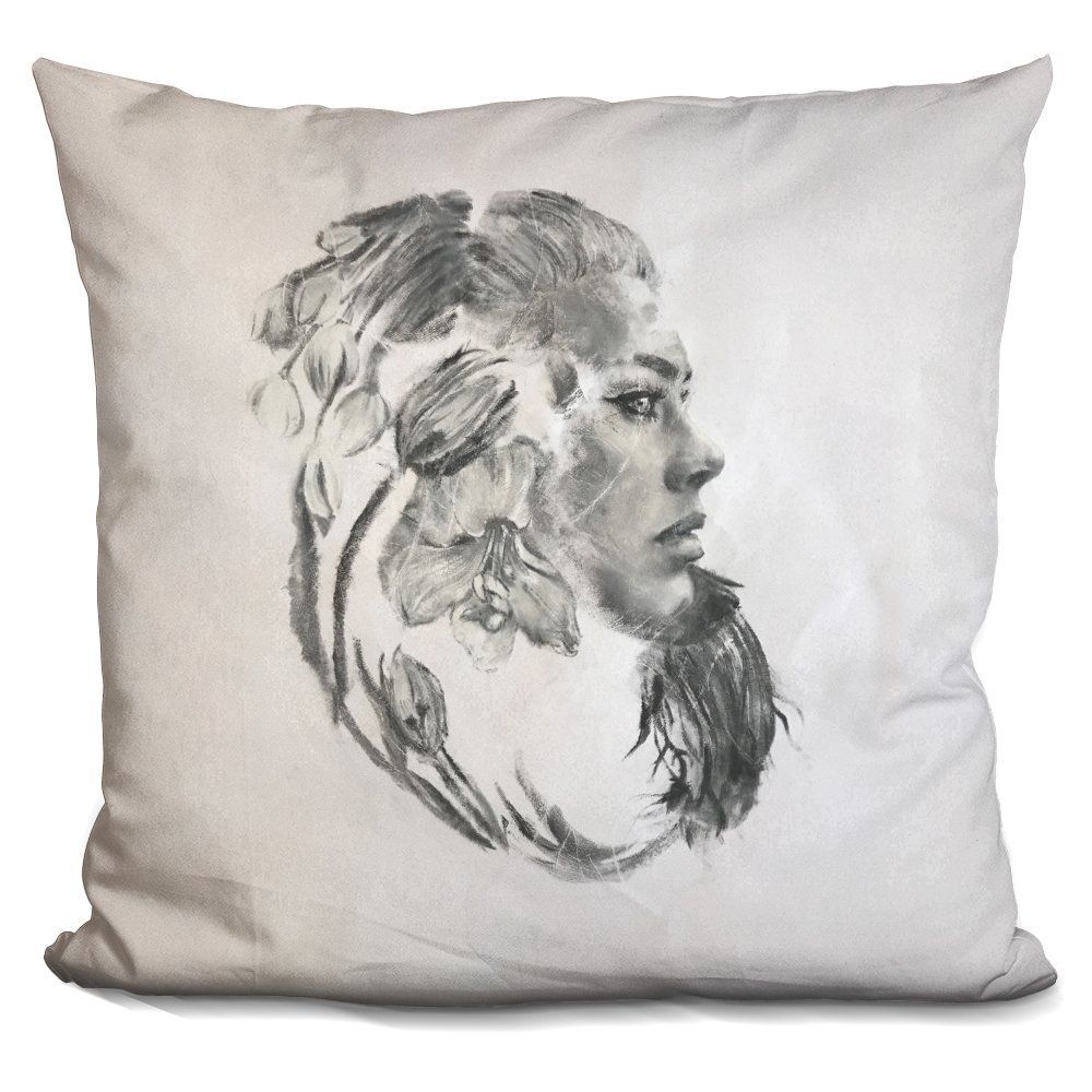 LiLiPi Tulip Adele Decorative Accent Throw Pillow