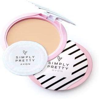 Avon Simply Pretty Shine no More SPF 14 Pressed Powder 11g - Pink Blush (27222)