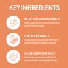 THE SKIN HOUSE Cacao Sugar Black Head Off 1.7 fl.oz 100% Natural Black Sugar, Cacao, Aloe Vera l Facial Scrub Exfoliator, Facial Mask Wash Off, Korean Skin Care, 50ml view 4