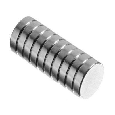 10 Universal Magnetic Sticker Holder Fastener Round Disc Magnets