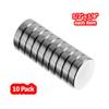10 Universal Magnetic Sticker Holder Fastener Round Disc Magnets view 2