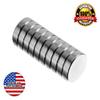 10 Universal Magnetic Sticker Holder Fastener Round Disc Magnets view 4