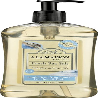 A La Maison, Soap Liquid French Sea Salt, 16.9 Fl Oz