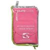 PURE CODE Anti-Aging Moisturizing Gel Neck Wrap for Fine Lines and Wrinkles with Vitamin E, Jojoba and Olive Oils - Adaptable Size Range - Neck Wrinkles Treatment - Necks Patch (Pink) view 2