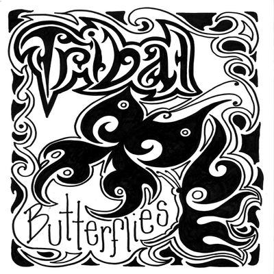 Tribal Butterflies Tattoo Design Book, Inspiration Guide, and Adult Coloring Book. 100s of Intricate High-Res Henna Body Ink Artwork Sketches by Professional Artists to Trace, Stencil or Freehand