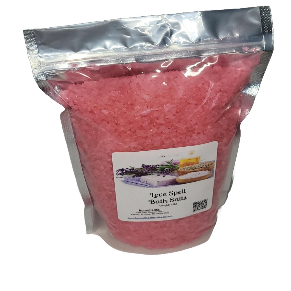 Bath Salts | 8lbs (2) 4lb Bags | Love Spell Scent