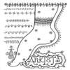 Anklets Tattoo Design Book, Inspiration Guide, and Adult Coloring Book. 100s of Intricate High-Res Henna Body Ink Artwork Sketches by Professional Artists to Trace, Stencil or Freehand view 1