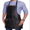 Facn Professional Leather Hair Cutting Hairdressing Barber Apron Cape for Salon Hairstylist - Multi-use, Adjustable with 6 pockets - Heavy Duty Premium Quality - Limited Edition - 28" x 24" (Black) view 1
