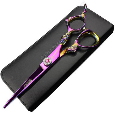 6 inch professional 440c high hardness hairdresser, beauty hairdresser, specializing in serving hairdressers.
