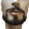 Remeehi Human Hair Facial Hair Beard Costume Accessory Makeup Moustache Self Adhesive #74 view 1