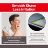 Feather - F3 Shaving Razor - Pivoting Head Shaving Razor with Wavy Guard and SiC Ceramic Coating - 3 Blade Shave Cartridge for Regular to Sensitive Face and Skin - Disposable Blades view 4