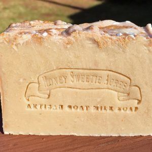 Artisan Goat Milk Soap - Silver & Gold