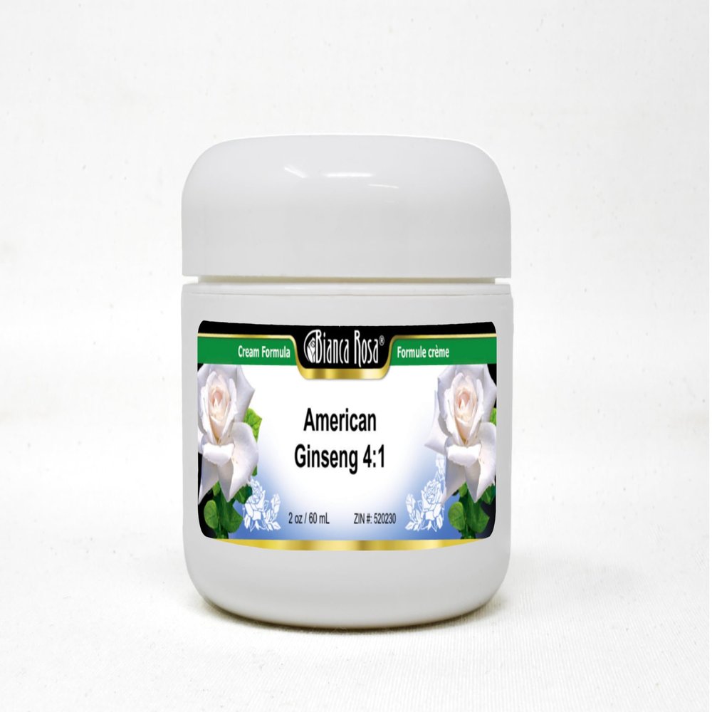 Bianca Rosa American Ginseng 4:1 Cream (2 oz, ZIN: 520230)