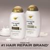 OGX Nourishing + Coconut Milk Sulfate Free Shampoo and Conditioner Set, Hydrates & Softens Hair, Lipi Pro Shield Technology, Creamy Coconut Milk White Peach & Shea Butter Scent, 2 Items, 2 x 13 fl oz view 3