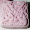 3 - Celtic Knot Soap Gift Set - Fresh Cut Rose Scent Shea Butter Goat Milk Soap view 2