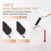 NAGARAKU Double Tips Flat Ellipse Eyelash Extensions Supplies 0.20 C curl 9mm Natural Charcoal Color Faux Mink Super Soft Split Tips Lash Individual Lashes view 4