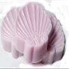 3 Seashell Soaps Gift Set - Assorted Pink Floral Scents Shea Butter Goat Milk Soap view 1