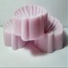 3 Seashell Soaps Gift Set - Assorted Pink Floral Scents Shea Butter Goat Milk Soap view 2