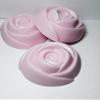 3 Rosebud Shaped Soaps Gift Set - Fresh Cut Rose Scent Shea Butter Goat Milk Soap view 2