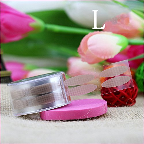 Magik 300-600 Pairs Adhesive Invisible Wide/Narrow Double Eyelid Stickers Eye Tape Makeup (300 Pack, Lace-Wide)