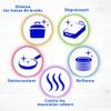 Mir Chef's Baking/Secret Dishes Washing Up Liquid Lemon Zest, 500 ml  Pack of 2 view 4