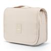 Mossio Hanging Toiletry Bag - Large Cosmetic Makeup Travel Organizer for Men & Women with Sturdy Hook (Beige) view 1