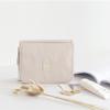 Mossio Hanging Toiletry Bag - Large Cosmetic Makeup Travel Organizer for Men & Women with Sturdy Hook (Beige) view 3