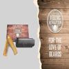 Folding Beard Comb w/Carrying Pouch for Men - All Natural Wooden Beard Comb w/Gift Box - Green Sandalwood Comb for Grooming & Combing Hair, Beards and Mustaches by Viking Revolution view 3