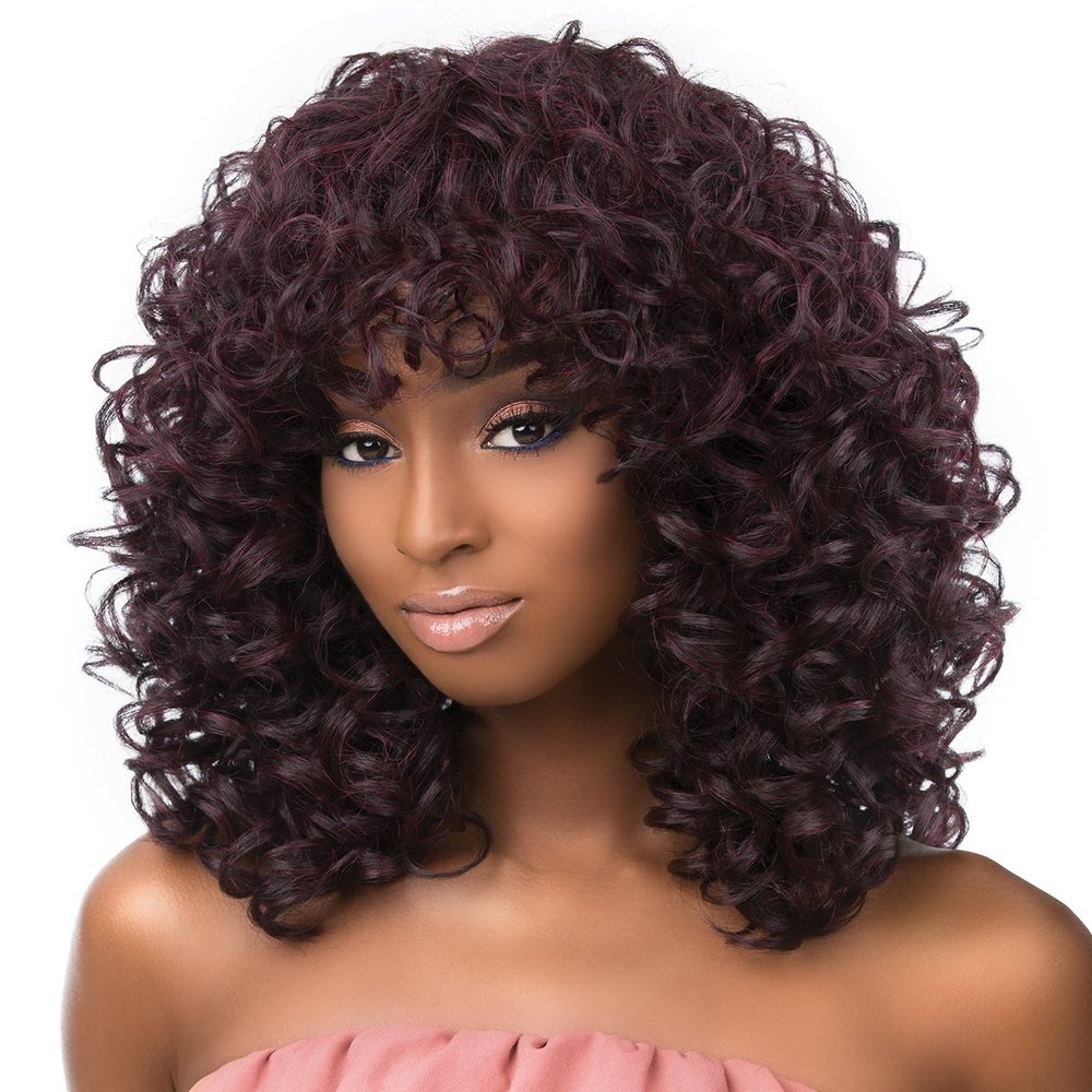 Sensationnel Instant Fashion Wig - Ifw Gigi Synthetic Quick On The Go Styling Comfort Pre Made Styled (2 DARKBROWN)
