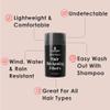 Plant-Based Powder for Thinning Hair - Cover Bald Spots & Thinning Hairline. Instant Hair Filler, Building Fibers for Women & Men. Non-Itchy, Easy Wash Off. (Light Brown) view 3