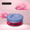 Morfose Ultra Aqua Hair Gel Wax with Shiny and Strong Flexible 3 Hold, Manage Flyaways, Braids, and Curls, Hair Styling for Women and Men, Strawberry Scent, 5.92 Fl. Oz, (ultra aqua) view 2