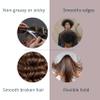 Morfose Ultra Aqua Hair Gel Wax with Shiny and Strong Flexible 3 Hold, Manage Flyaways, Braids, and Curls, Hair Styling for Women and Men, Strawberry Scent, 5.92 Fl. Oz, (ultra aqua) view 3