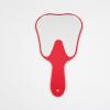 1pcs Green Color Teeth Shape Mirror Dental Gift Cosmetic Tooth Shape Cute Makeup Plastic Dental Mirrors with Handle view 4