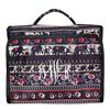 101 BEACH Hanging Toiletry Cosmetic Organizer Bag - Roll up for Storage Travel - Custom Embroidery Available (Elephant Tapestry - Embroidered Monogram) view 1