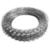 vidaXL BTO-22 Clipped Concertina NATO Razor Wire Galvanized Steel 328.1' Coils view 2