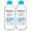 Garnier Micellar Water for Waterproof Makeup, Hydrating Facial Cleanser & Makeup Remover, Suitable for Sensitive Skin, Vegan, Cruelty Free, 13.5 Fl Oz (400mL), 2 Count view 1