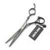 5.5 Inches Hair Cutting Scissors Set with Razor Combs Lether Scissors Case,Hair Cutting Shears Hair Thinning Shears for Personal and Professional (Grey) view 4