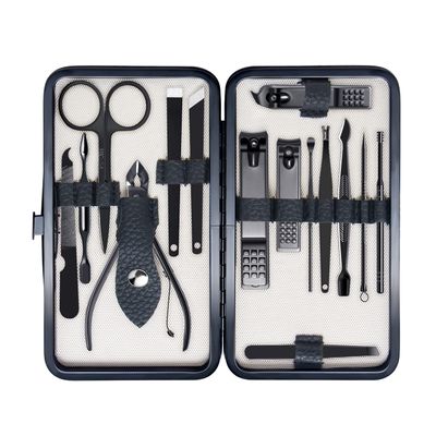 FIXBODY Nail Clippers for Men, Nail Grooming Kit, Manicure Kit Gift for Men, Nail Clippers Set for Women, Fingernail Clippers and Toenail Clippers
