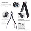 FIXBODY Nail Clippers for Men, Nail Grooming Kit, Manicure Kit Gift for Men, Nail Clippers Set for Women, Fingernail Clippers and Toenail Clippers view 3