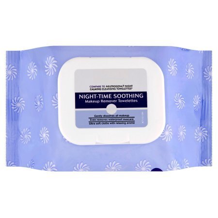 Equate Beauty Night-Time Soothing Makeup Remover Towelettes, 40 Ct