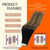 Full Shine Balayage Tape in Hair Extensions Black To Chestnut Brown And Honey Blonde Tape in Extensions for Women 16 Inch Skin Weft Hair Extensions Invisible Tape ins Human Hair 1b/6/27 50G 20Pcs view 2