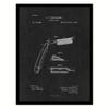 SpotColorArt PATENT150033BK-79BK 1885 Barber Razor Guard, 7" x 9", Black view 1