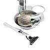 4 In 1 Shaving Set Shaving Kit Include Badger Hair Shaving Brush Shaving Bowl 3 Blade Razor And Metal Stand view 4
