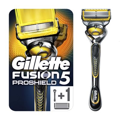 Gillette Fusion 5 ProShield Men's Razor with Precision and Lubricating Trimmer, Razor