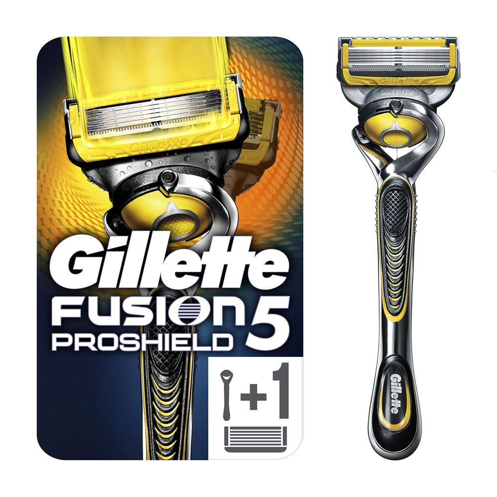 Gillette Fusion 5 ProShield Men's Razor with Precision and Lubricating Trimmer, Razor